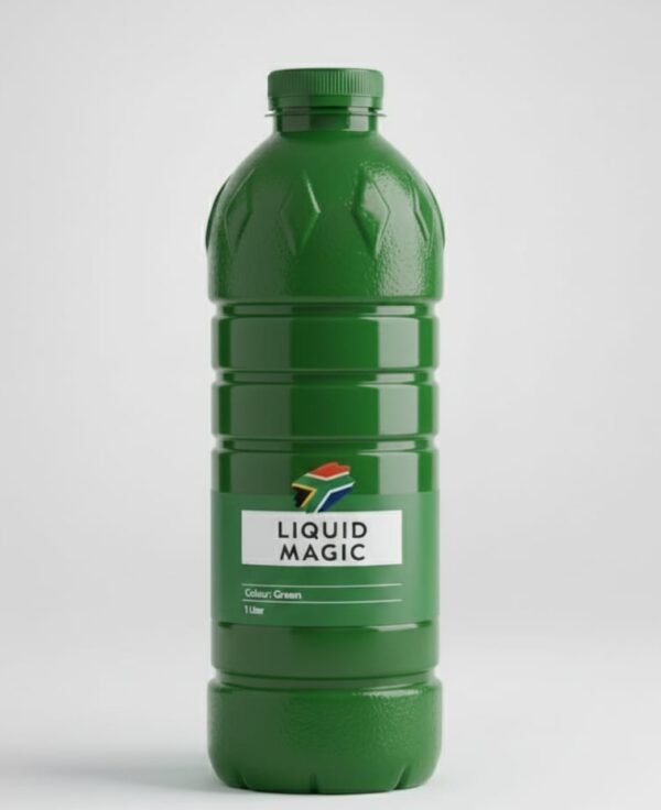 Liquid Magic 1 litre green Stoep paint,for porch, veranda,floor polish.