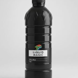 Liquid Magic 1 litre black Stoep paint,for porch, veranda,floor polish.