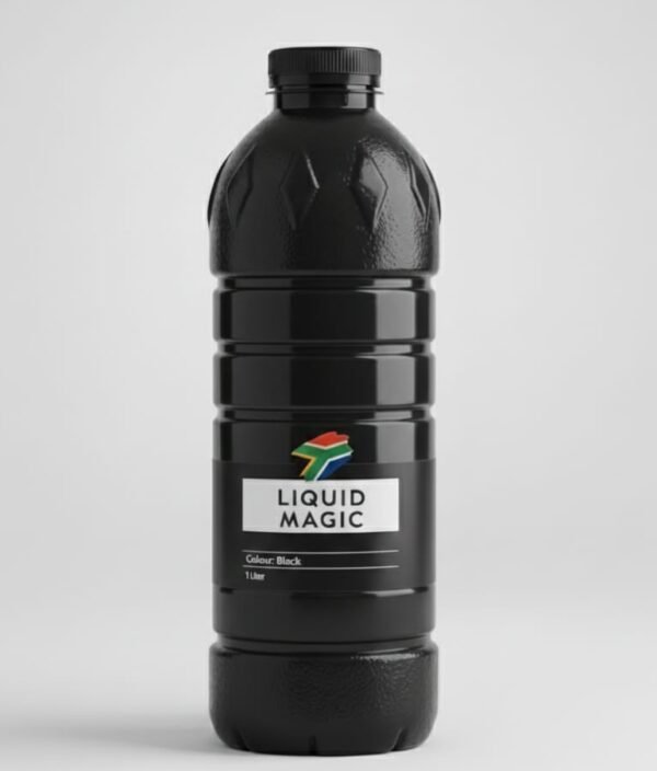 Liquid Magic 1 litre black Stoep paint,for porch, veranda,floor polish.